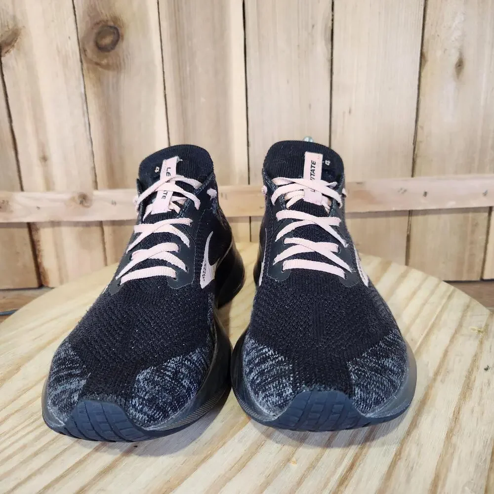 Brooks Levitate 4 Shoes Womens 8.5 Black Knit Running Sneakers NO INSOLES